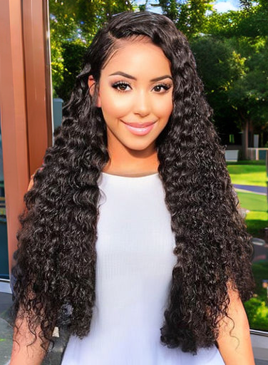 HD 5x5  Closure Deep Wave Wig