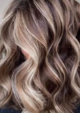 150 grams - Loosewave Brown w/Blonde Highlights - SPE 150 grams