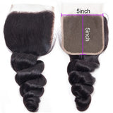 HD 5x5 Loose Wave Closure