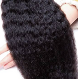 10PC Clip-Ins Kinky Straight - 1-8", 2-7", 3-5 1/2", 2-3", 2-1"