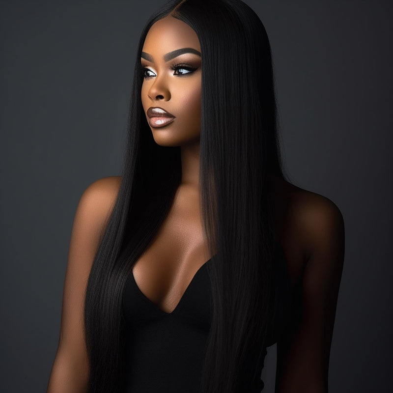 HD Straight Frontal Wig