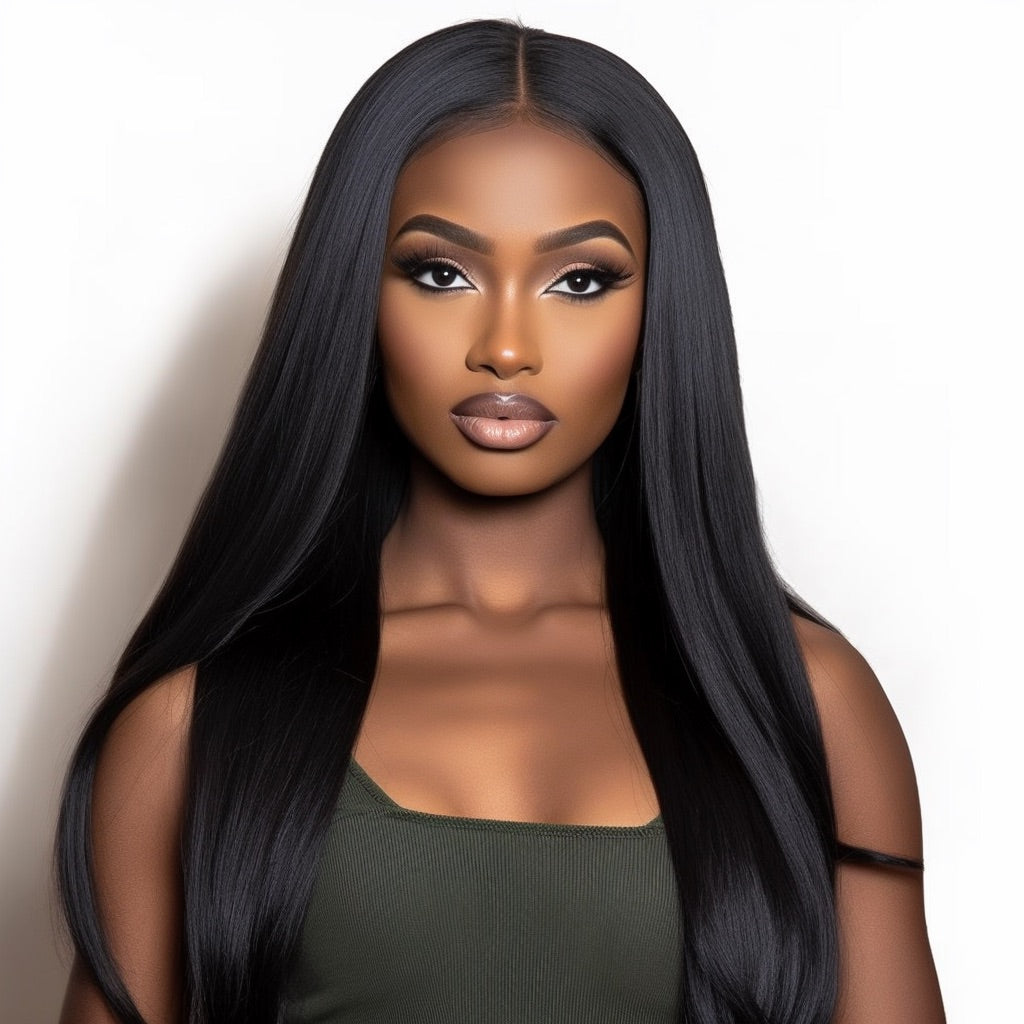 HD 5x5 Wig Straight Closure