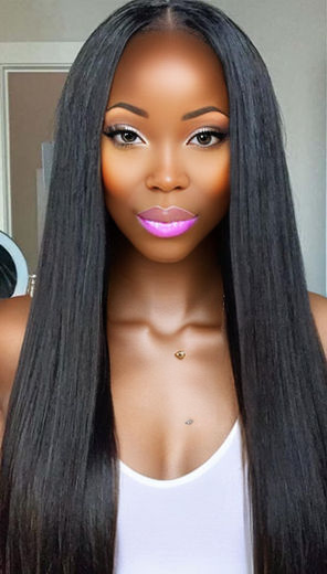 PREMIUM -  HD Frontal Straight Relaxed Wig - HANNA